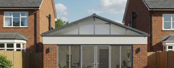 Modern single-storey extension in Cardiff showcasing home improvement and design harmony