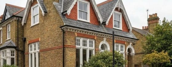 Pontcanna Victorian house with a modern rear extension and garden